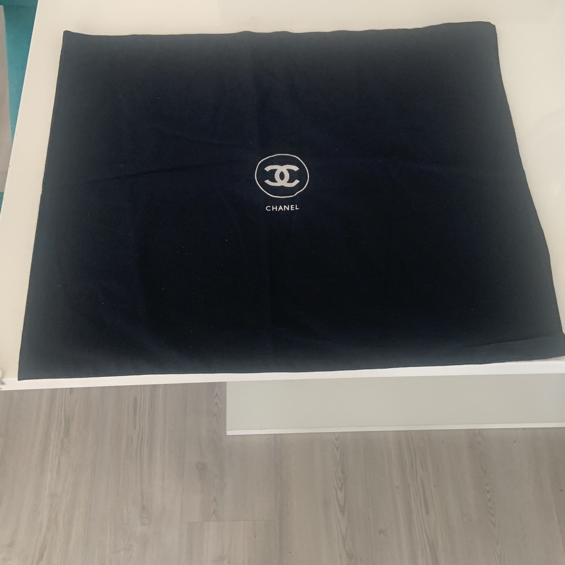 Chanel Dust Bag Black 21x18 Inches