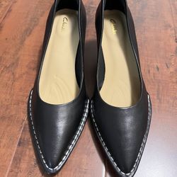 clarks thorna 55 Court heels Pumps size 7 Black