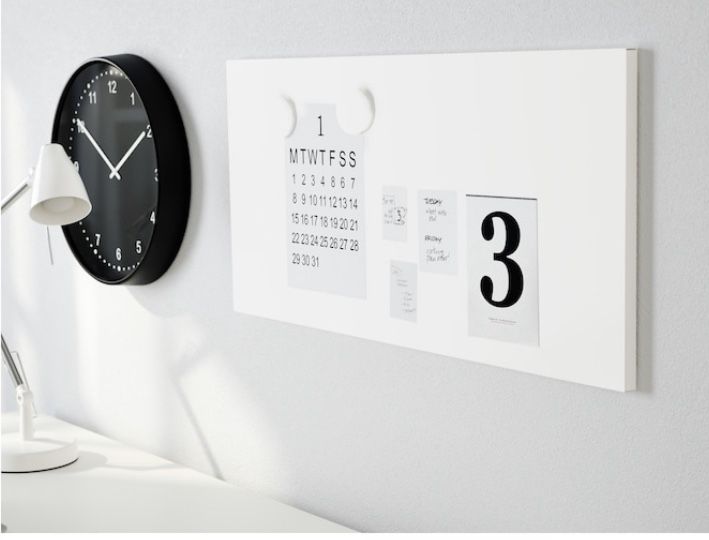 Magnetic board, 14½” x 30¾"