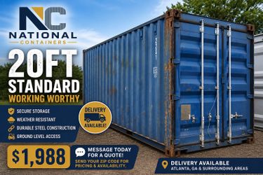 20FT Shipping Container - Working Worthy - Delivery Available