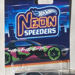 Hot Wheels ’95 Mazda RX-7 Drift – Neon Speeders – Sealed!