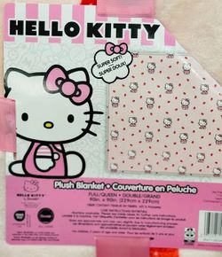 Hello Kitty Plush Blanket