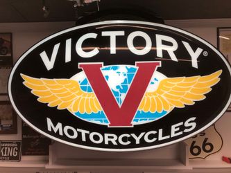 Victory Dealership sign
