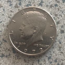 1972 Half Dollar (NO MINT MARK)