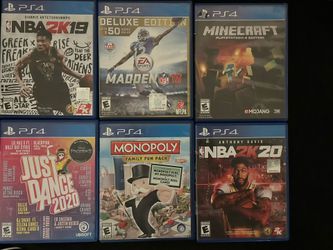 Play Station 4 Games