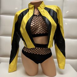 Women Faux Leather Jacket-new With Tags-$20 Firm Price-Fits small To Médium-chamarra Nueva