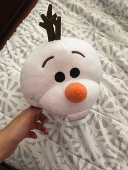 Olaf Frozen Stuffed Animal Head Pillow Disney toy