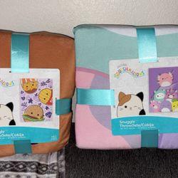Squish Mallows Snuggle Throw Blankets 50 X 70 ( Read Description) 