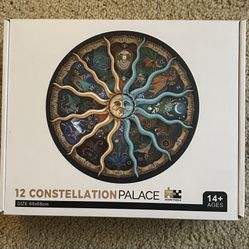 12 Constellation Palace 1000 Piece Jigsaw Puzzle