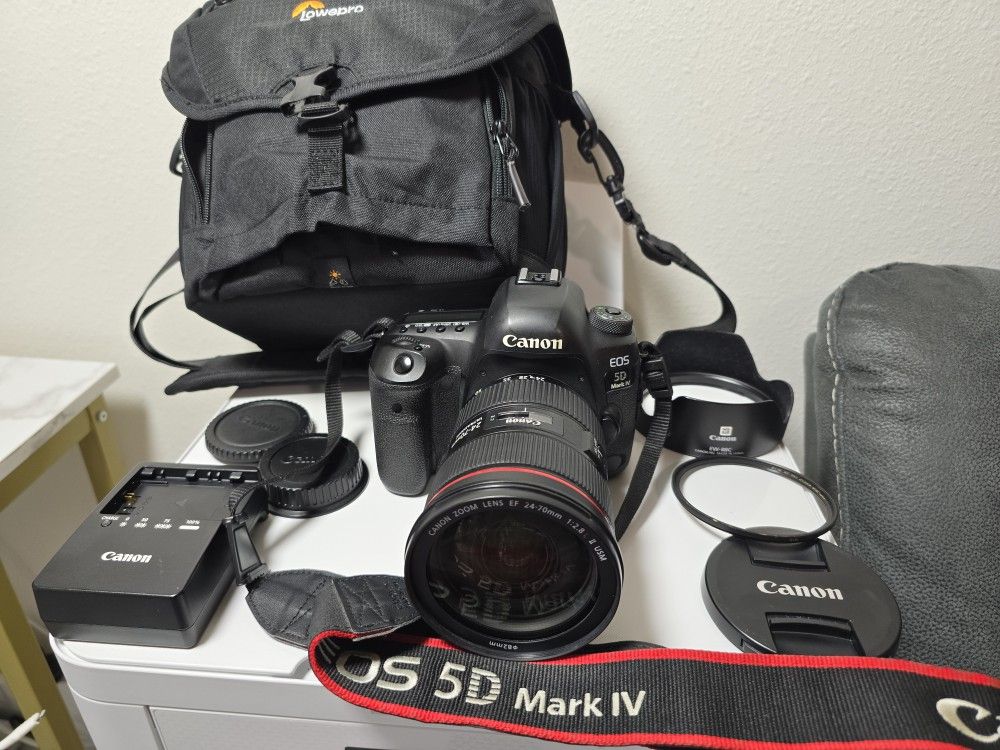 Canon EOS 5D MARK IV and 24-70mm 2.8 USM II