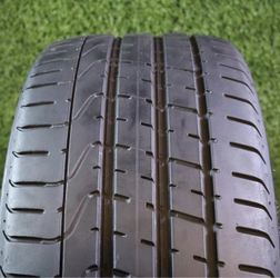 255 40R21 Pirelli PZERO XL with 80% Tread 7/32 102Y SKU 27915 Grade A Tires