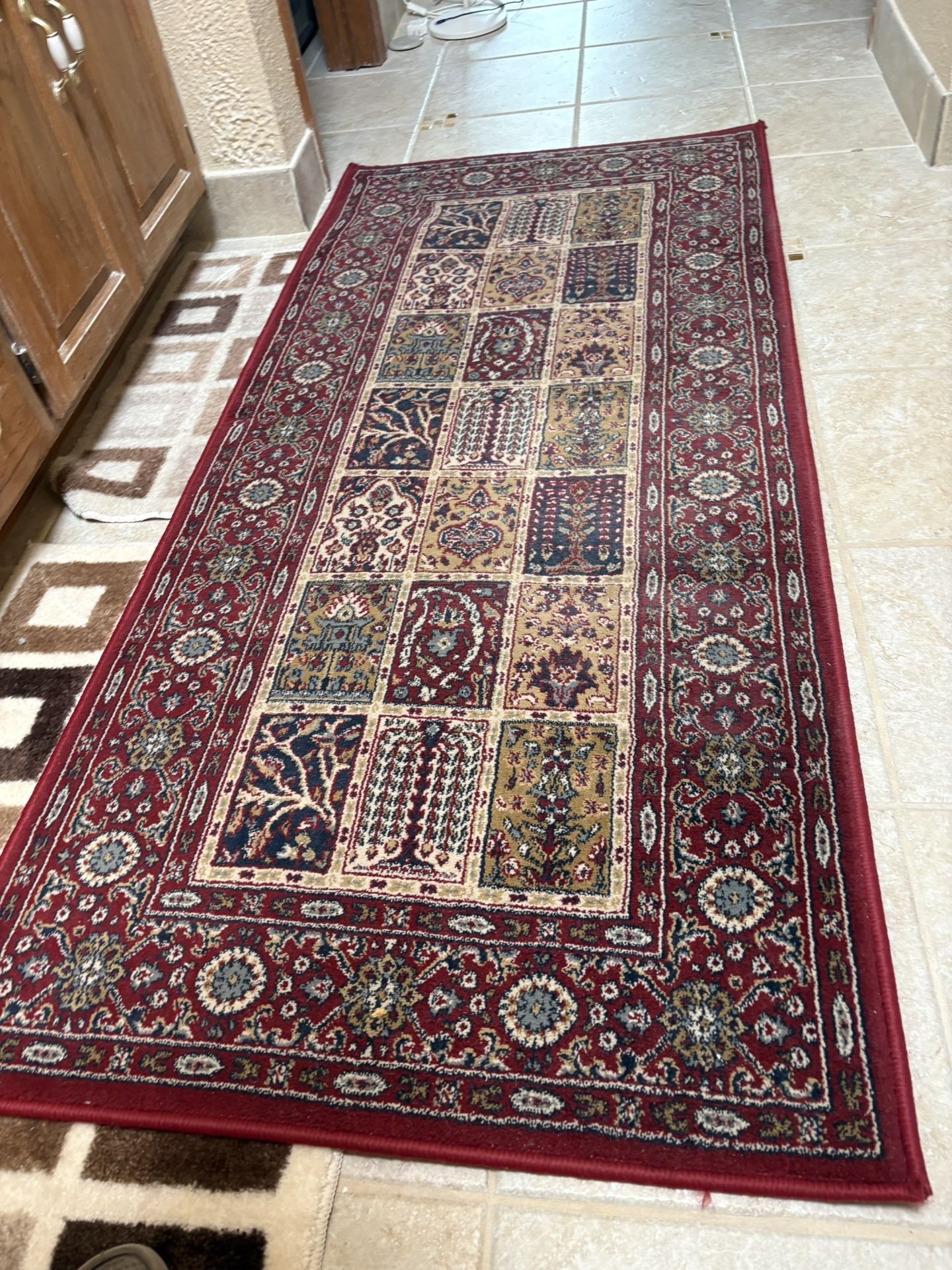 Persian-inspired rug