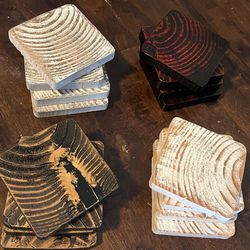 Handmade Wood Coasters