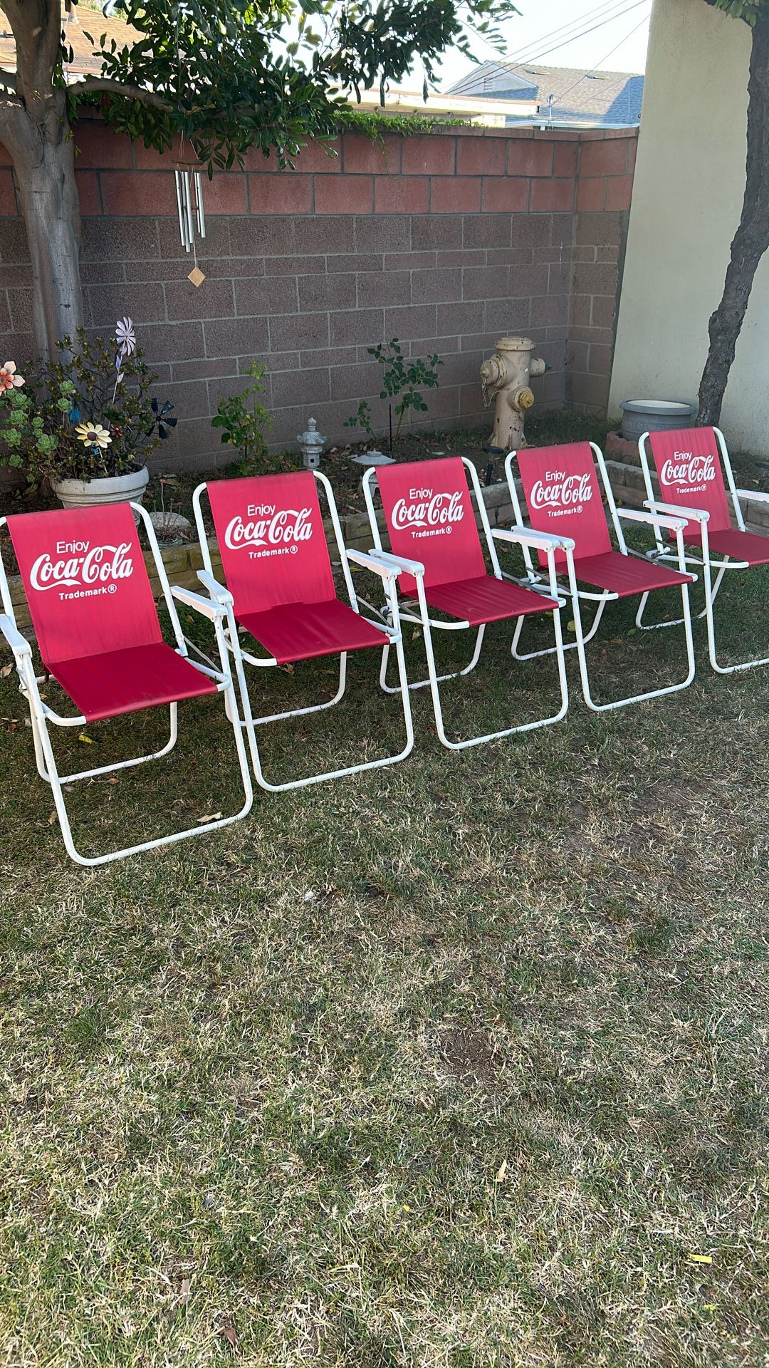 Coca Cola Folding Chairs