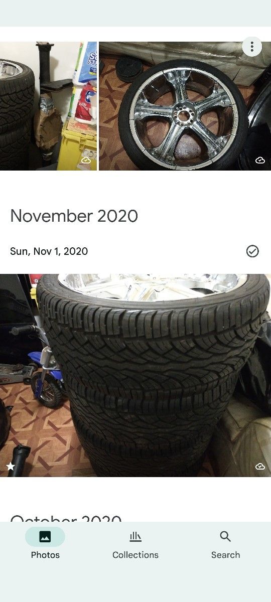 23" Rims And Tires For Sale.