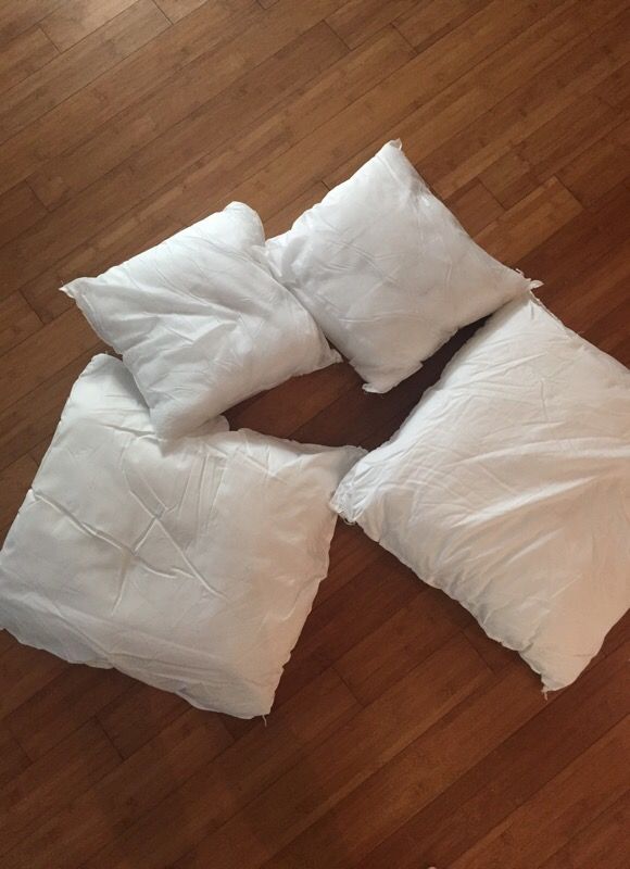 BRAND NEW throw pillows for crafting