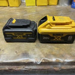 Dewalt Batteries 