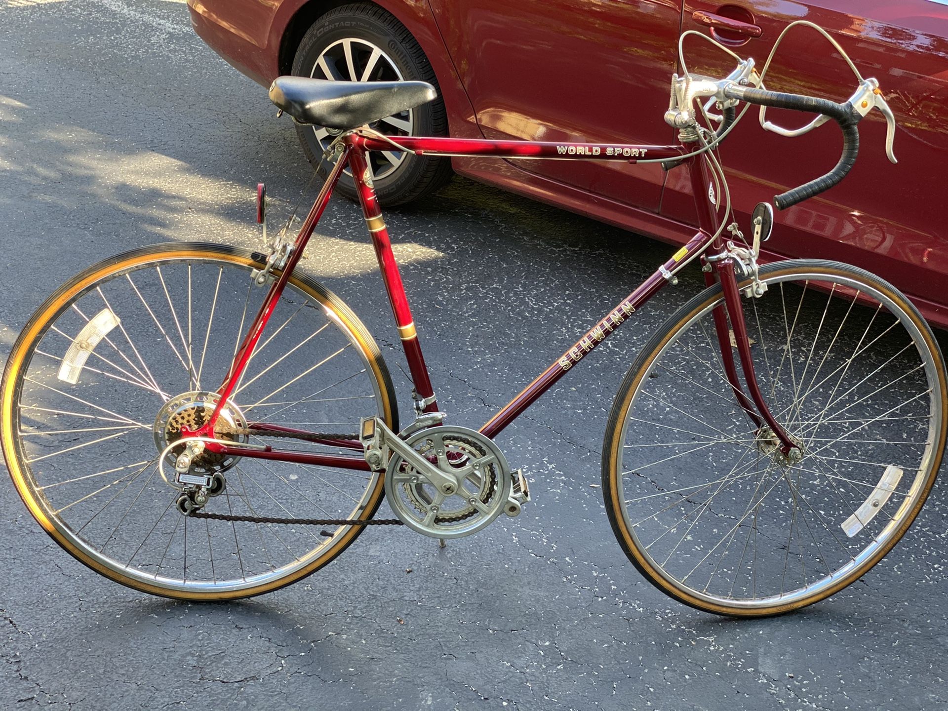 Vintage Schwinn Road Bike