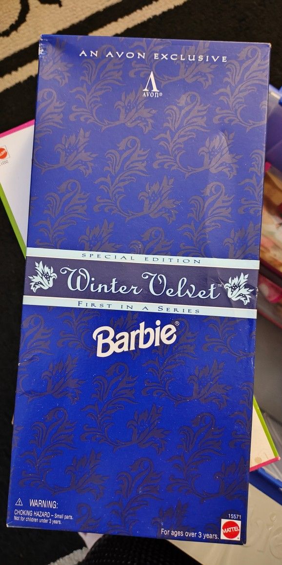 Barbie --Avon Winter Velvet