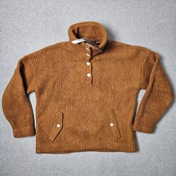 J CREW Vintage Fleece NEW termal Sweater