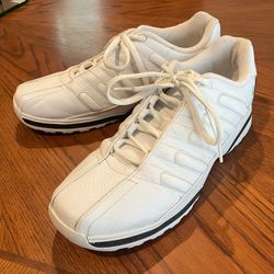 K-SWISS Kendis II Men's Low Top Lace-Up Sneakers White/Black Athletic
