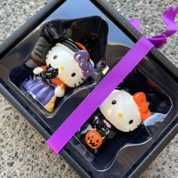 Hello Kitty Halloween Salt And Pepper Shakers 