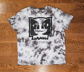 Lucky Brand Pink Floyd World Tour 1994 Tie Dye Graphic T Shirt NWOT XXL