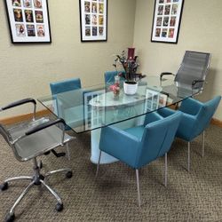 Boardroom Or Dining room Table and Chairs 