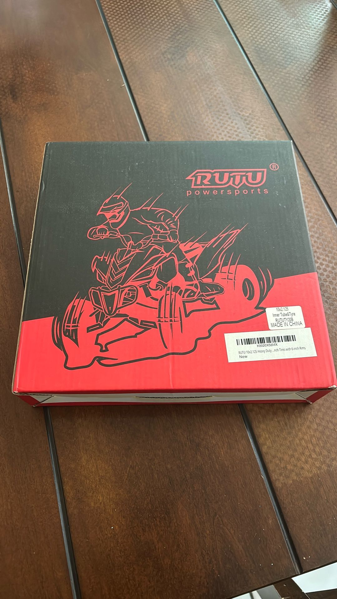 10x2.125 Tires With Inner tube (6inch Rim)