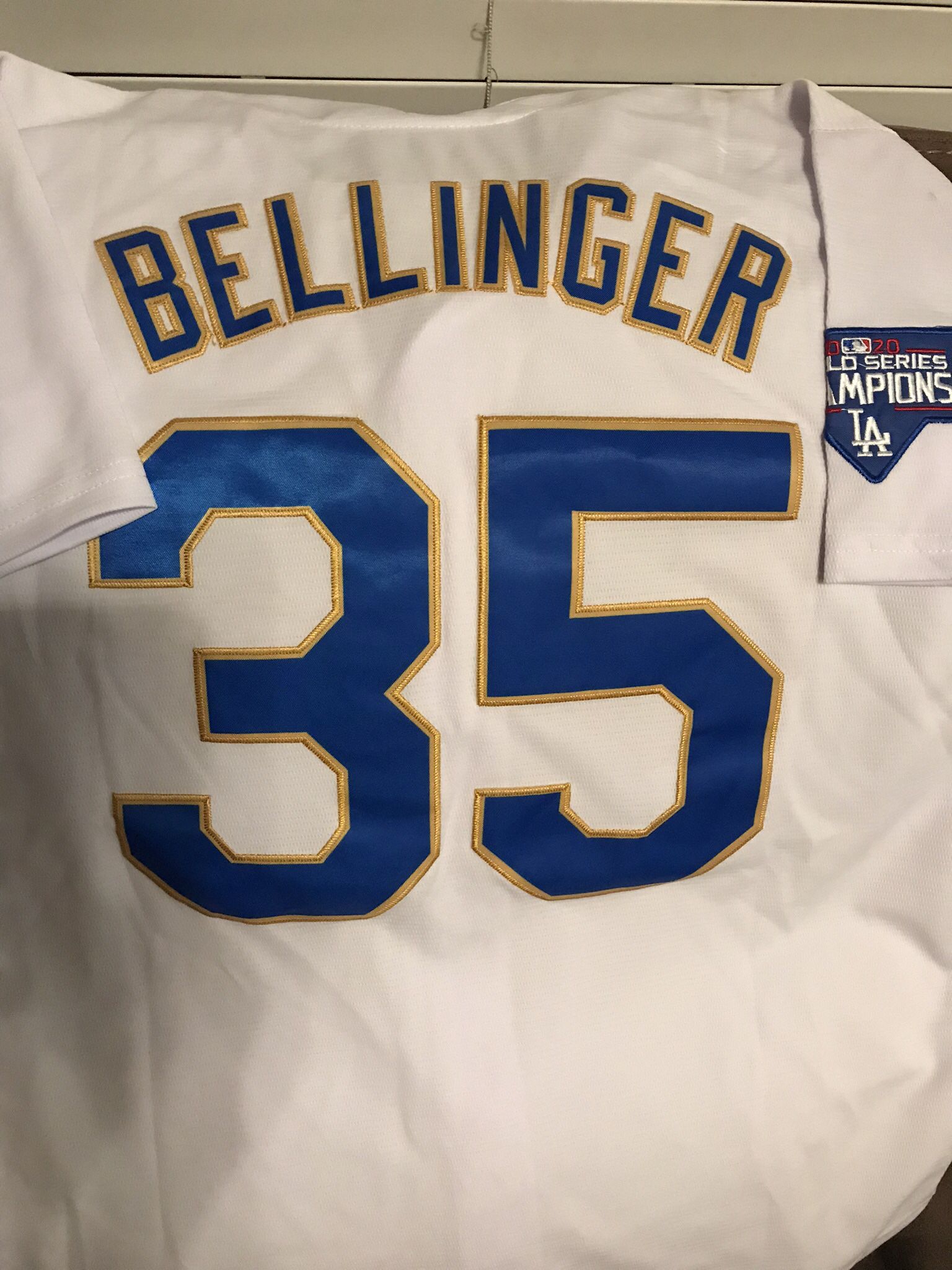 Dodgers Cody Bellinger jersey (world Series Edition) for Sale in