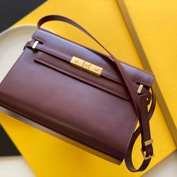 A classic women's shoulder bag