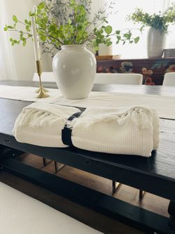 Hearth And Hand Cotton Table Runner New