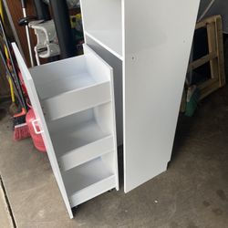 Rolling Cupboard Or Bathroom Storage Organizer 