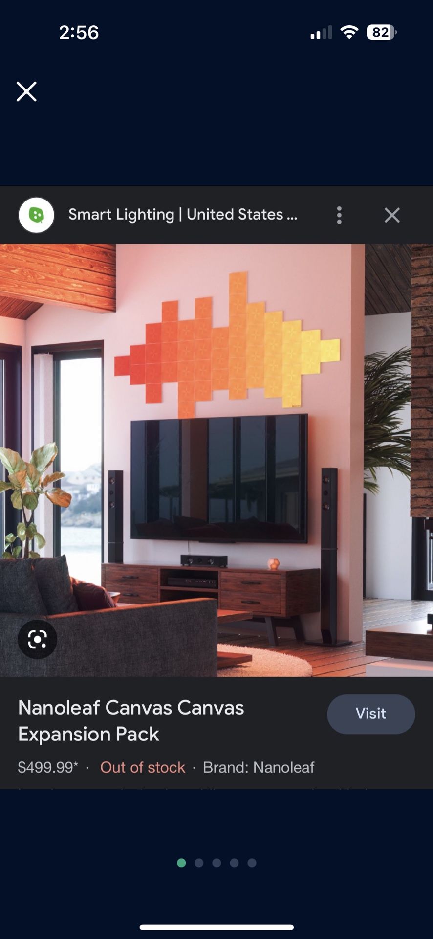 Nanoleaf Canvas 25 Pack Light Panels