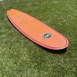 Maui built Custom Surfboard - Mini log - 6’8”