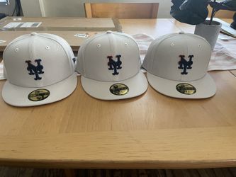 New Era NY Mets Hats Size 7 5/8