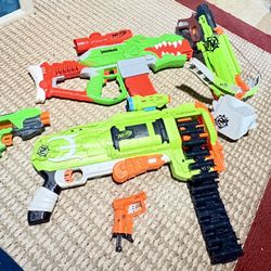 Vintage Nerf Guns and Crossbow - Set of 5