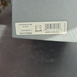 Waterford Crystal Metropolitan Clock