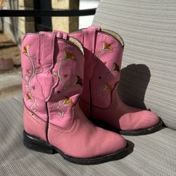 Leather Boots For Little Girl Size 9
