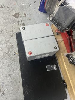 Car Music Battery Like New $180 For Both