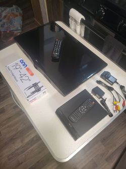 24" LG TV + DVD Player +  A New Wall Mount🙂 Not a smart TV