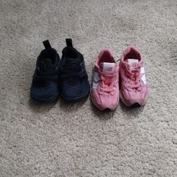 Kids Shoes.. Nike And New Balance 