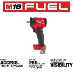 Milwaukee 2855-20 M18 FUEL Lithium-Ion Brushless Compact 1/2 in. 