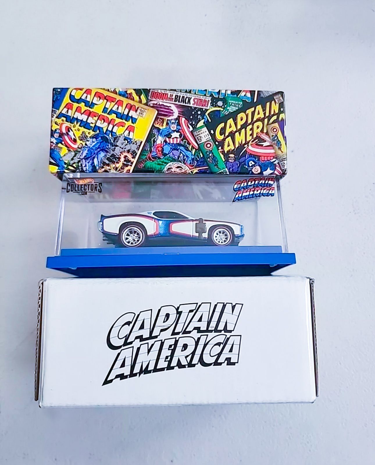 Hot Wheels Avengers Captain America 75th Anniversary Car RLC Exclusive