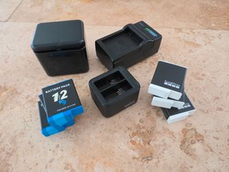 Go Pro batteries + chargers