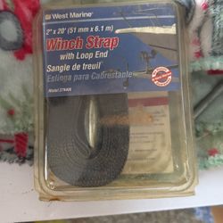 Brand New 2 X 20 Winch Strap