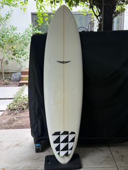 6’8” Allan Gibbons Twin fin round pin Surfboard Future fin boxes CI