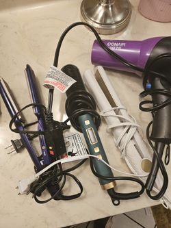 Straighten Hair And Blow Dry Hair