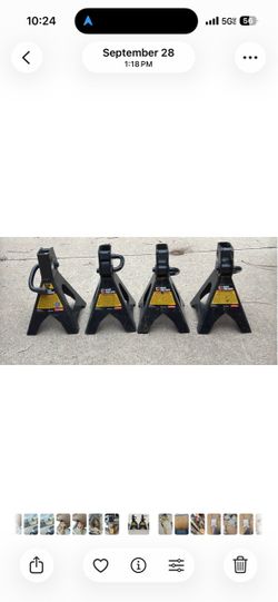 3-Ton Jack Stands Set of 4