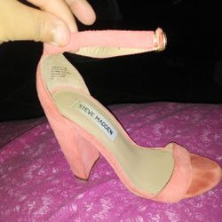 Pink Steven Madden Heels